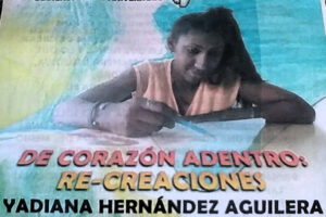 Expone su arte en Camagüey Yadiana Hernandez Aguilera