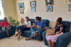 Filial de la AHS en Camagüey departe con integrantes de la UPEC