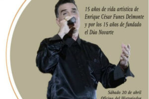 Concierto por 15 años de vida artística de Enrique Funes