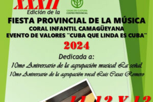 Fiesta Provincial de la Música en Camagüey